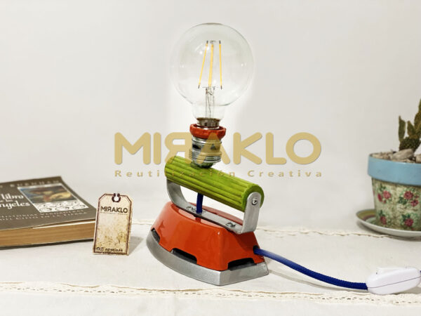 Luz Plancha de mesa, naranja y verde - Imagen 2