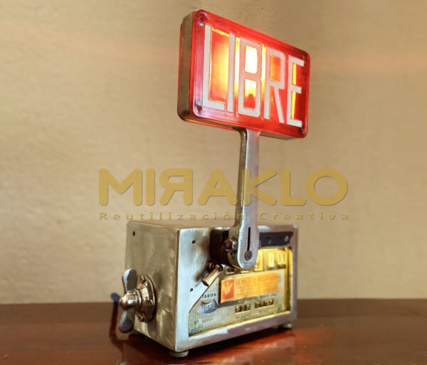 Reloj Taxi, lámpara led de mesa - Imagen 2